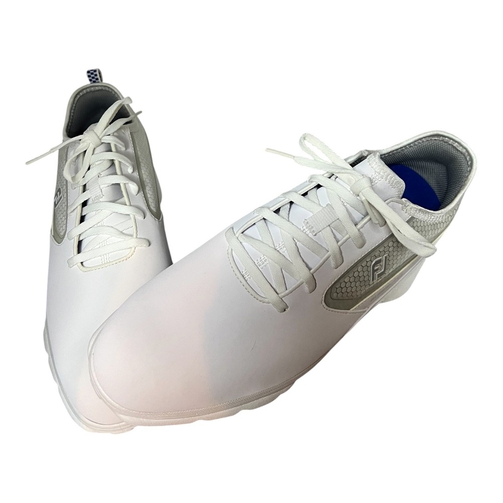 FootJoy SuperLites XP Mens Golf Shoes White Silver Spikeless 58087 Size 10M - Picture 3 of 8